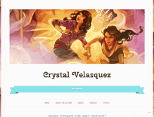 Tablet Screenshot of crystalvelasquez.com